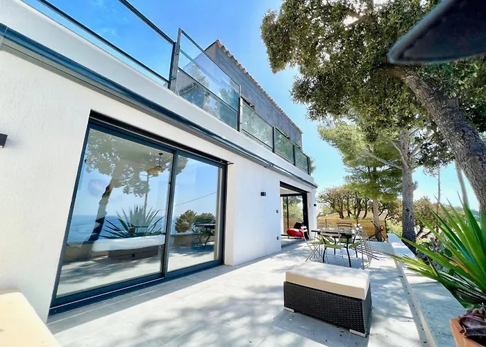 Villa 650, Vue Mer Magnifique, Entierement Renovee Avec Piscine